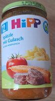 Spätzle mit Gulasch