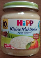 Kleine Mehlspeise Apfel-Milchreis