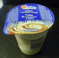 Dessert crème caramel