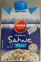 Sahne zum Kochen 15% Fett