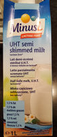 UHT semi skimmed milk Lactose free