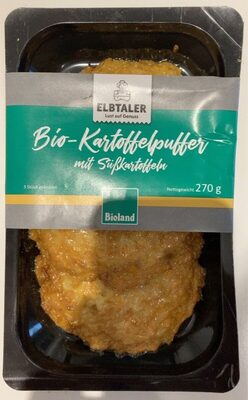 Bio-Kartoffelpuffer mit Süßkartoffeln