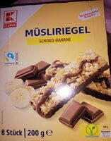 Müsliriegel Schoko-Banane