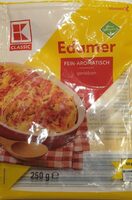 Edamer gerieben