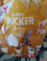 Knusprige cracker sesam
