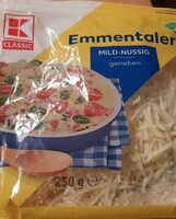 Käse gerieben Emmentaler
