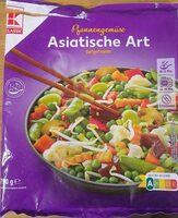Pfanngemüse Asiatiache Art
