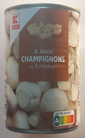 Champignons in Scheiben