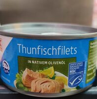 Thunfischfilets in Olivenöl