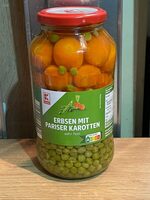 Erbsen mit Pariser Karotten