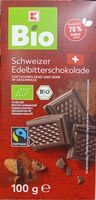 Schweizer Edelbitterschokolade