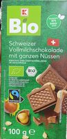 Vollmilch Schokoladen mit Nüssen
