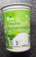 Bio frische Buttermilch