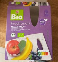 Fruchtmark Apfel-Banane-Heidelbeere