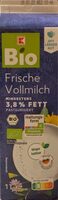Frische Vollmilch 3,8% Fett