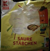 Saure Stäbchen, extra sauer