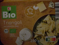 Triangoli mit Käsefüllung