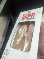 Salami kaese sandwich