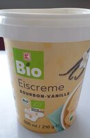Eiscreme Bourbon-Vanille