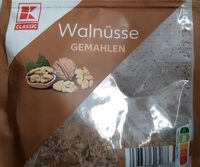 Walnüsse gemahlen
