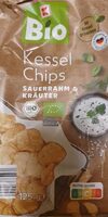 Kesselchips sauerrahm und Kräuter