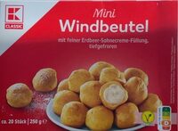 Windbeutel Erdbeere