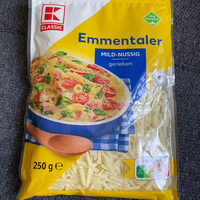Emmentaler - MILD-NUSSIG gerieben