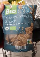 Bio knusperknäcke snack