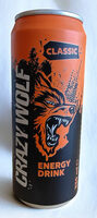 Crazy Wolf Energy Drink Classic