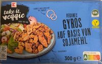 Veganes Gyros auf Basis von Sojamehl