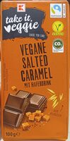 Vegane salted caramel mit Haferdrink