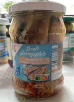 Bratheringsfilets mit Zwiebeln