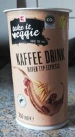 Kaffee Drink Hafer Typ Espresso