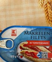 Makrelen filets in tomato sauce