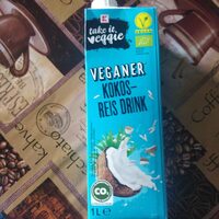 Veganer Kokod-Reis Drink