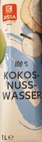 100% Kokosnusswasser
