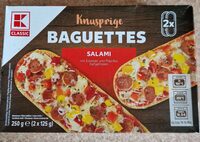 Baguettes salami
