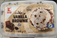 Vanilla Brownie Eis
