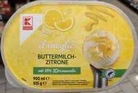 Buttermilch-zitrone Eis