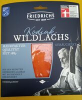 Friedrichs Kodiak Wildlachs geräuchert 4063600006380 Rotlachs kaltgeräuchert, in Scheiben geschnitten