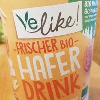 Frischer Bio Haferdrink Mandel