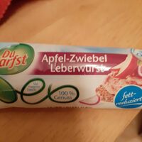 Apfel-Zwiebel-Leberwurst