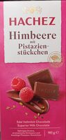 Himbeere mit Pistazienstücken