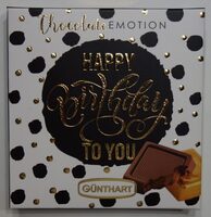 Chocolate Emotion Happy Birthday To You