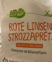 Rote Linsen Strozzapreti