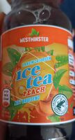 Laag in calorieën ice tea peach niet bruisend