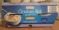 Griekse stijl yoghurt honing