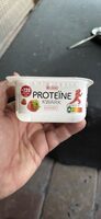 Proteïnekwark aardbei