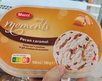ICE CARAMELICE CE Mucci moments Pecan caramel Koom