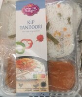 Kip Tandoori met rijst en groenten